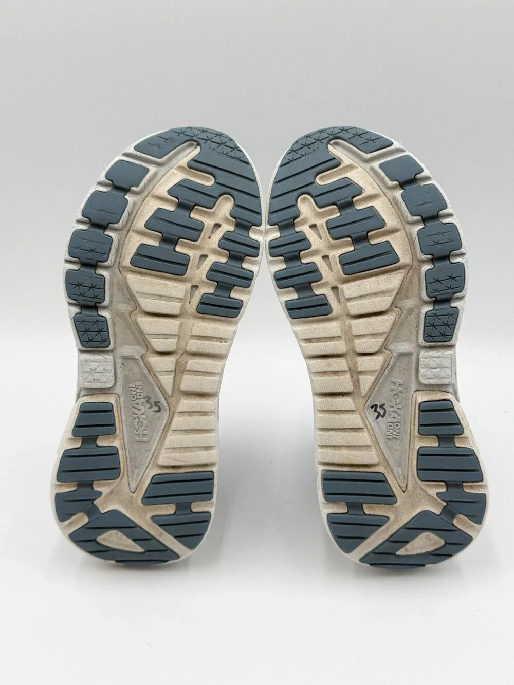 HOKA Gaviota 4 Women’s Size 7B Running Shoes Blue Orange Stability